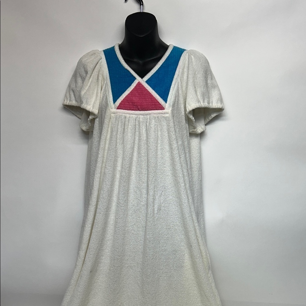 vintage terra cloth robe size medium petite
